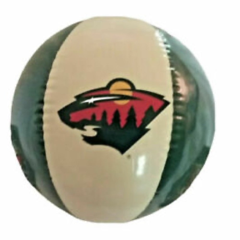NWT Minnesota Wild Hockey Beach Ball
